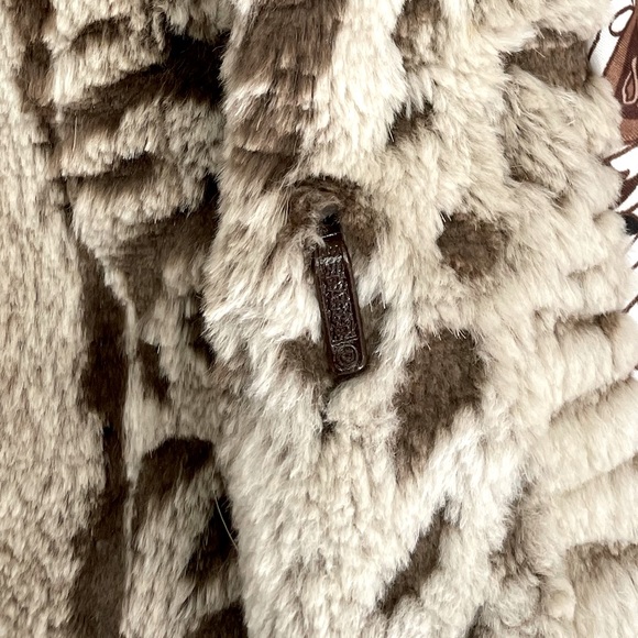 Stunning!💎sheared beaver&fox fur collar    jacket✨vintage✨but looks brand new! - Picture 5 of 7